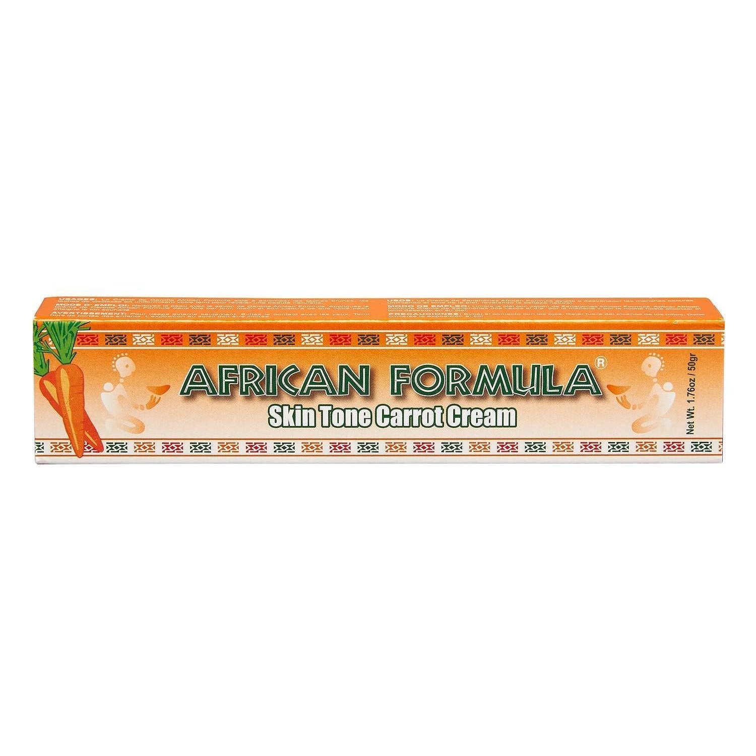 African Formula Skin Tone Cream Carrot 1.76 Oz African Formula Skin Tone Cream Carrot 1.76 Oz