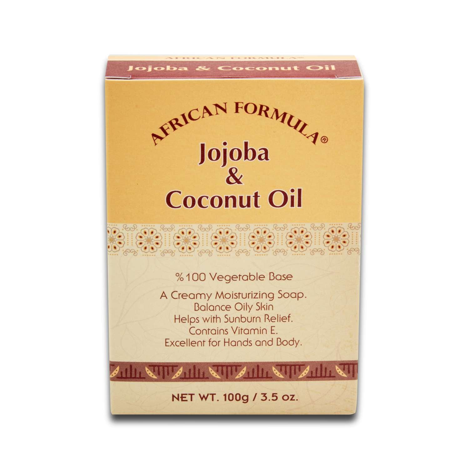 African Formula Jojoba Coconut Soap 3.5 Oz African Formula Jojoba Coconut Soap 3.5 Oz