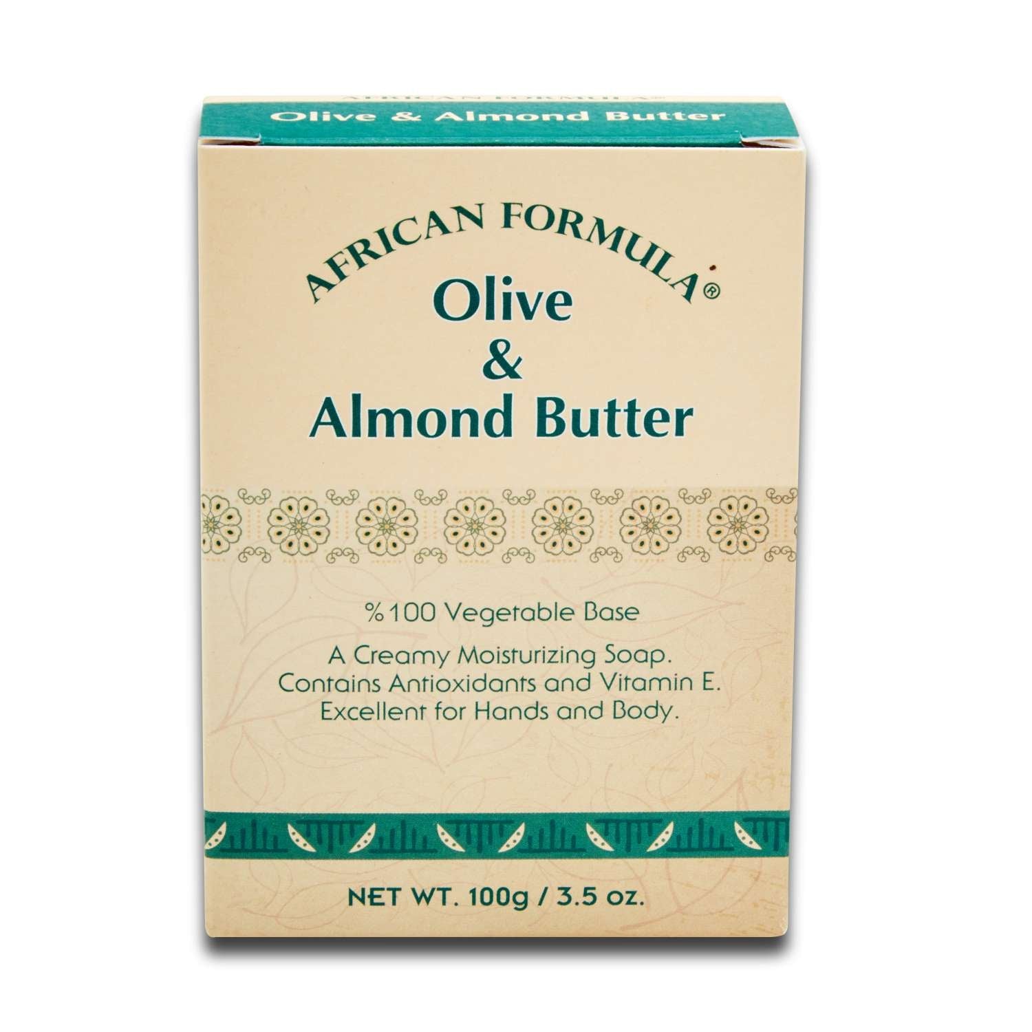 African Formula Olive And Almond Butter Soap 3.5 Oz African Formula Olive And Almond Butter Soap 3.5 Oz
