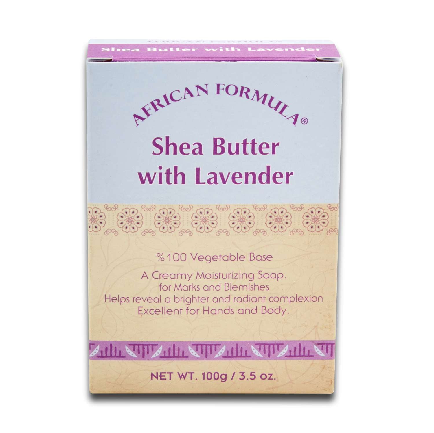 African Formula Shea Butter With Lavander Soap 3.5 Oz African Formula Shea Butter With Lavander Soap 3.5 Oz