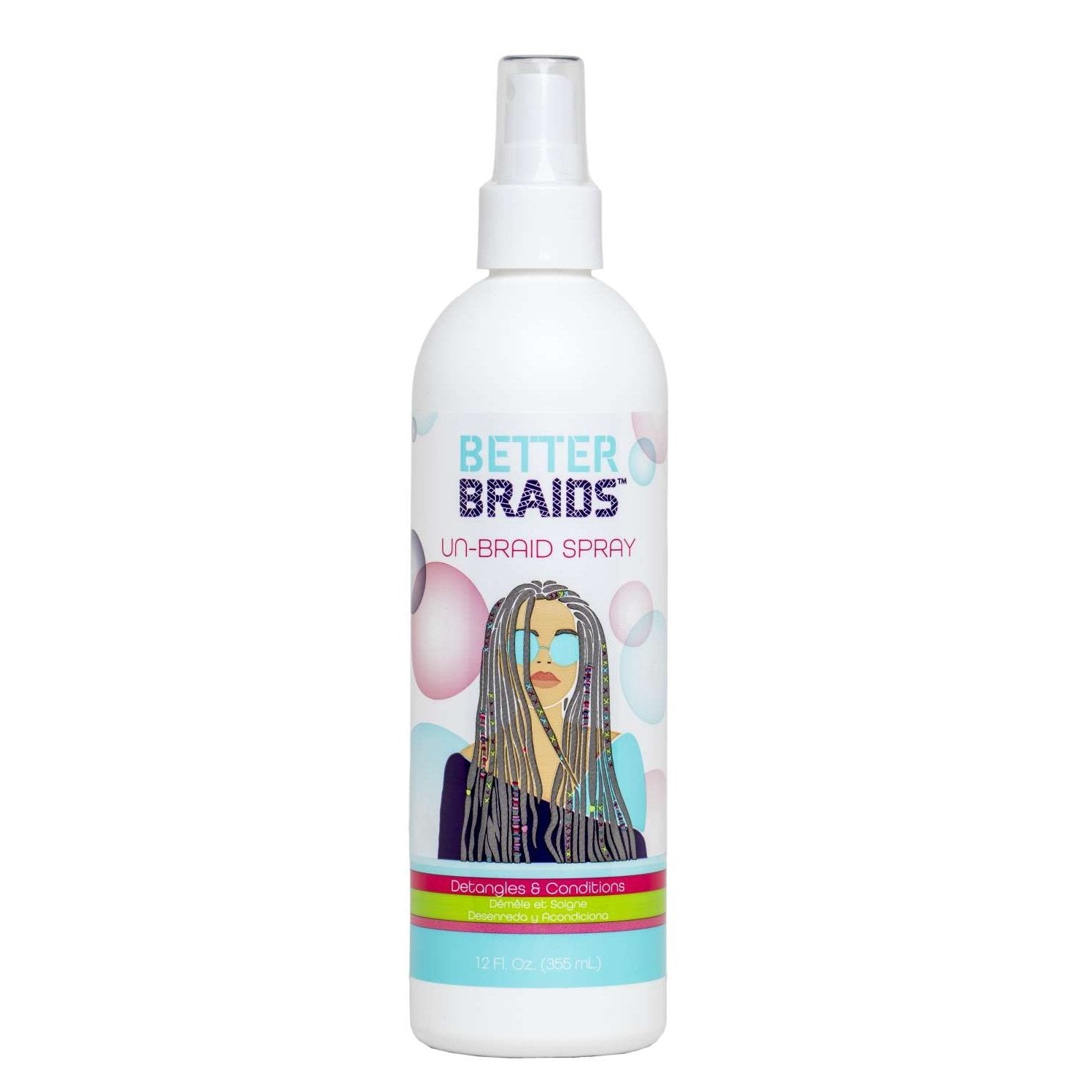Better Braids Un-Braid Spray 12 Oz Better Braids Un-Braid Spray 12 Oz