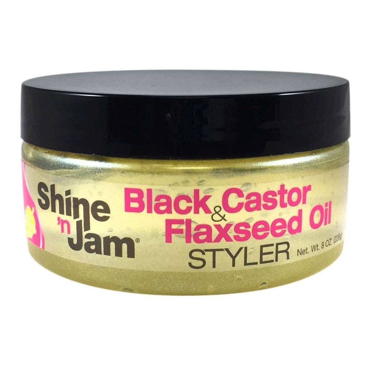 Ampro Shine N Jam Black Castor Flaxseed Oil Styler Gel 8 Oz Ampro Shine N Jam Black Castor Flaxseed Oil Styler Gel 8 Oz