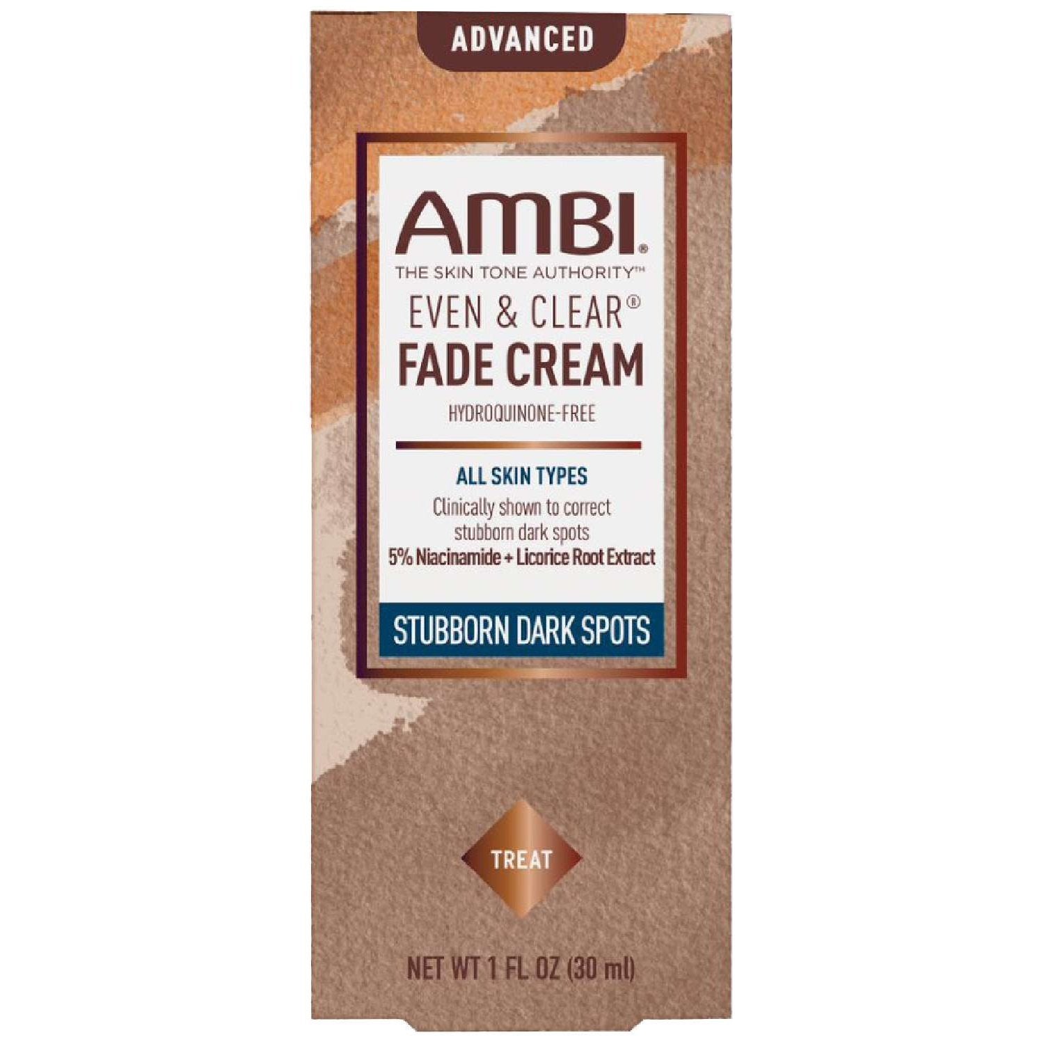 Ambi Even Clear Fade Cream Advanced 1 Oz Ambi Even Clear Fade Cream Advanced 1 Oz
