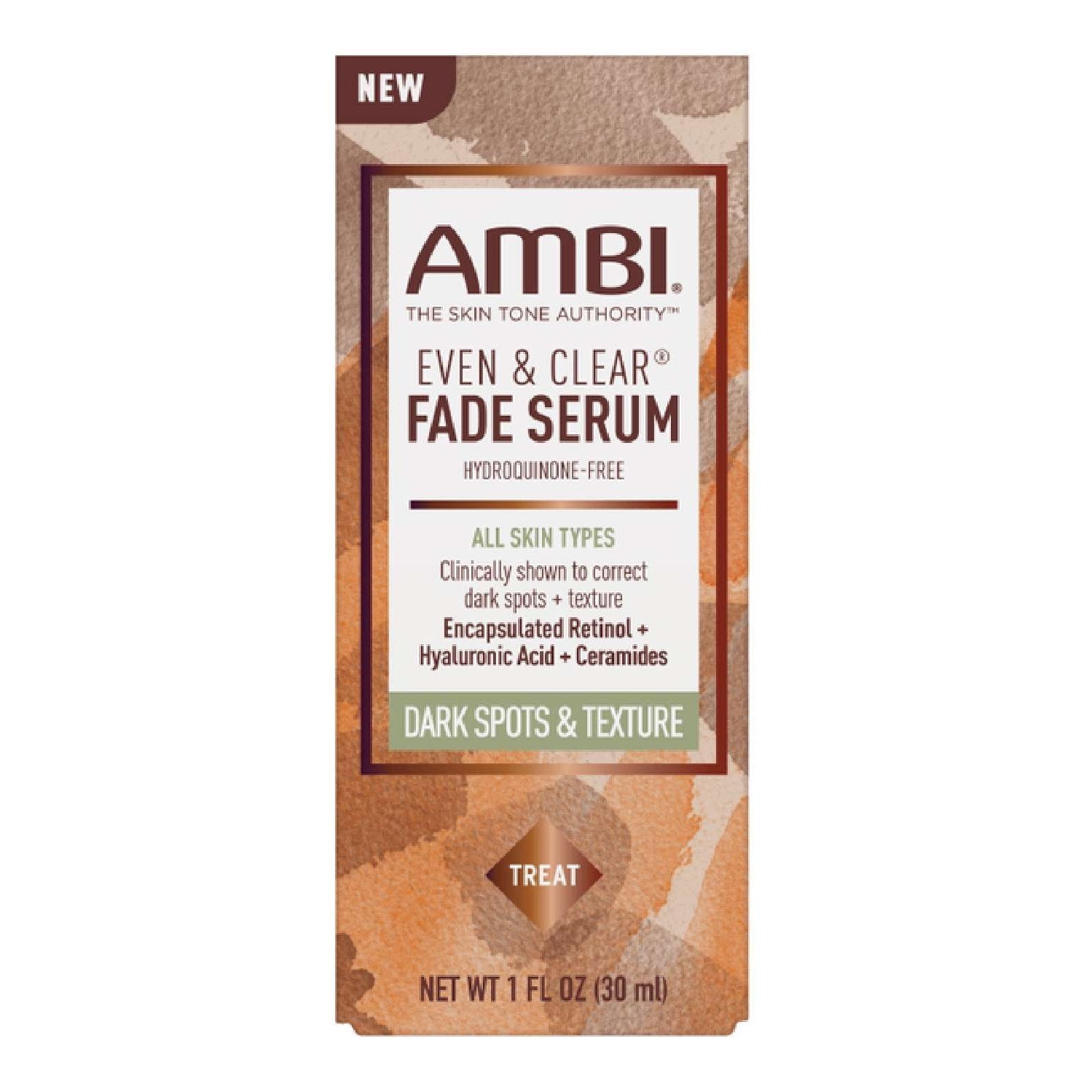 Ambi Even Clear Fade Serum Retinol 1 Oz Ambi Even Clear Fade Serum Retinol 1 Oz