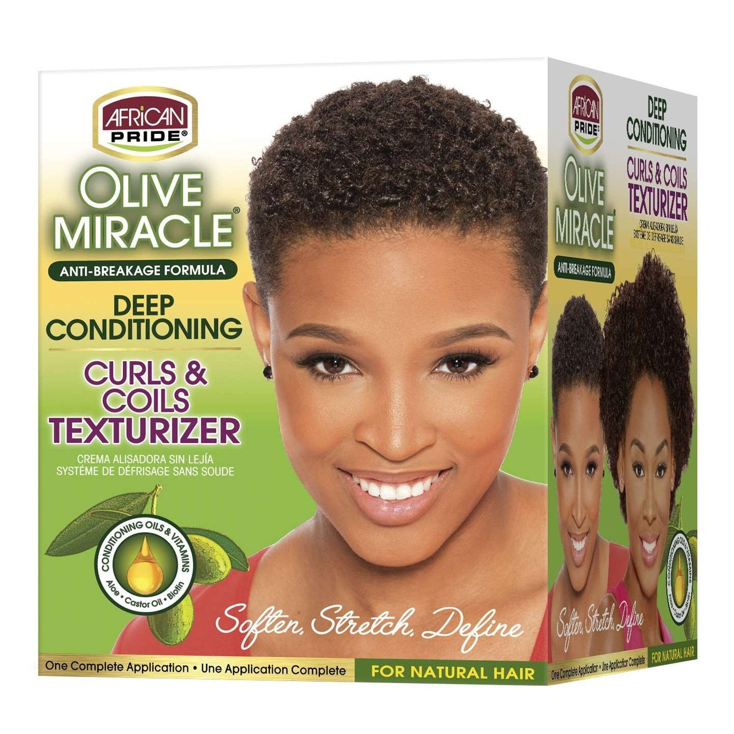 African Pride Olive Miracle Texturizer Kit African Pride Olive Miracle Texturizer Kit