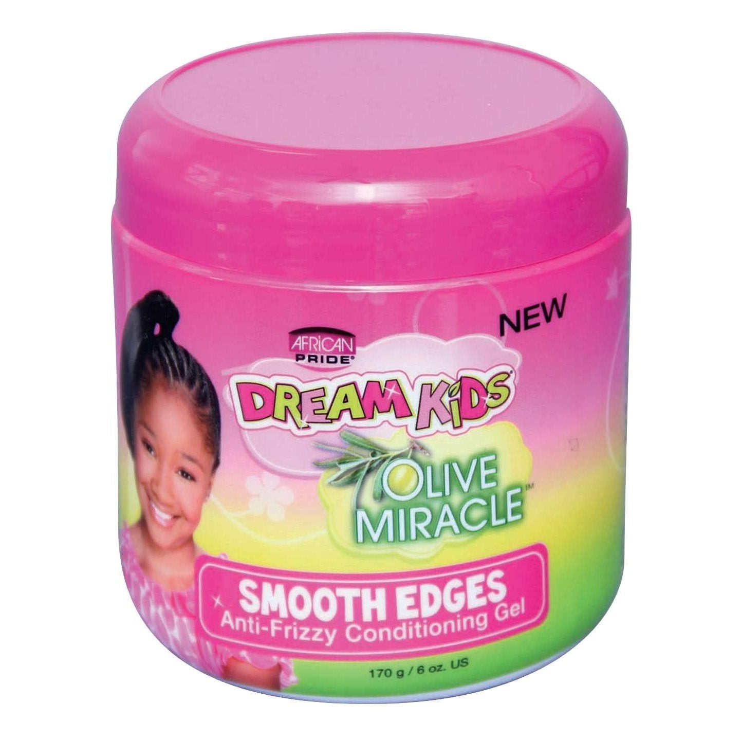African Pride Dream Kids Olive Miracle Smooth Edges 6 Oz African Pride Dream Kids Olive Miracle Smooth Edges 6 Oz