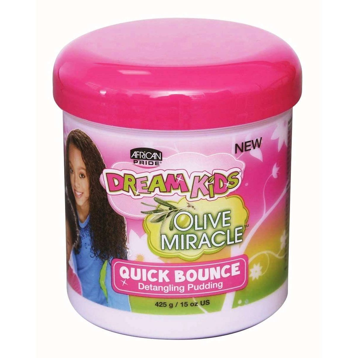 African Pride Dream Kids Olive Miracle Quick Bounce Pudding 15 Oz African Pride Dream Kids Olive Miracle Quick Bounce Pudding 15 Oz