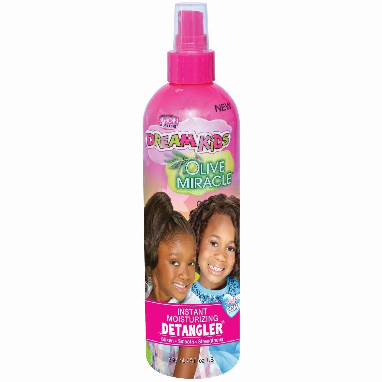 African Pride Dream Kids Olive Miracle Detangler Spray 8 Oz African Pride Dream Kids Olive Miracle Detangler Spray 8 Oz