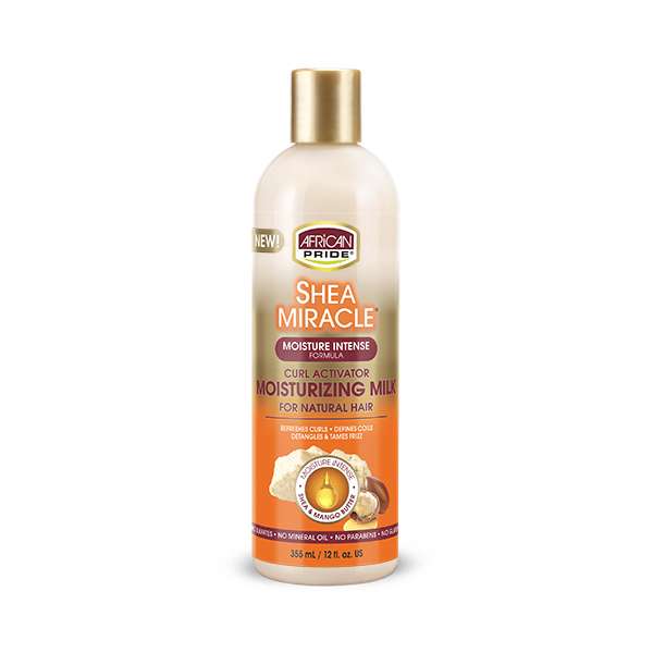 African Pride Shea Butter Miracle Silky Hair Moisturizer 12 Oz African Pride Shea Butter Miracle Silky Hair Moisturizer 12 Oz