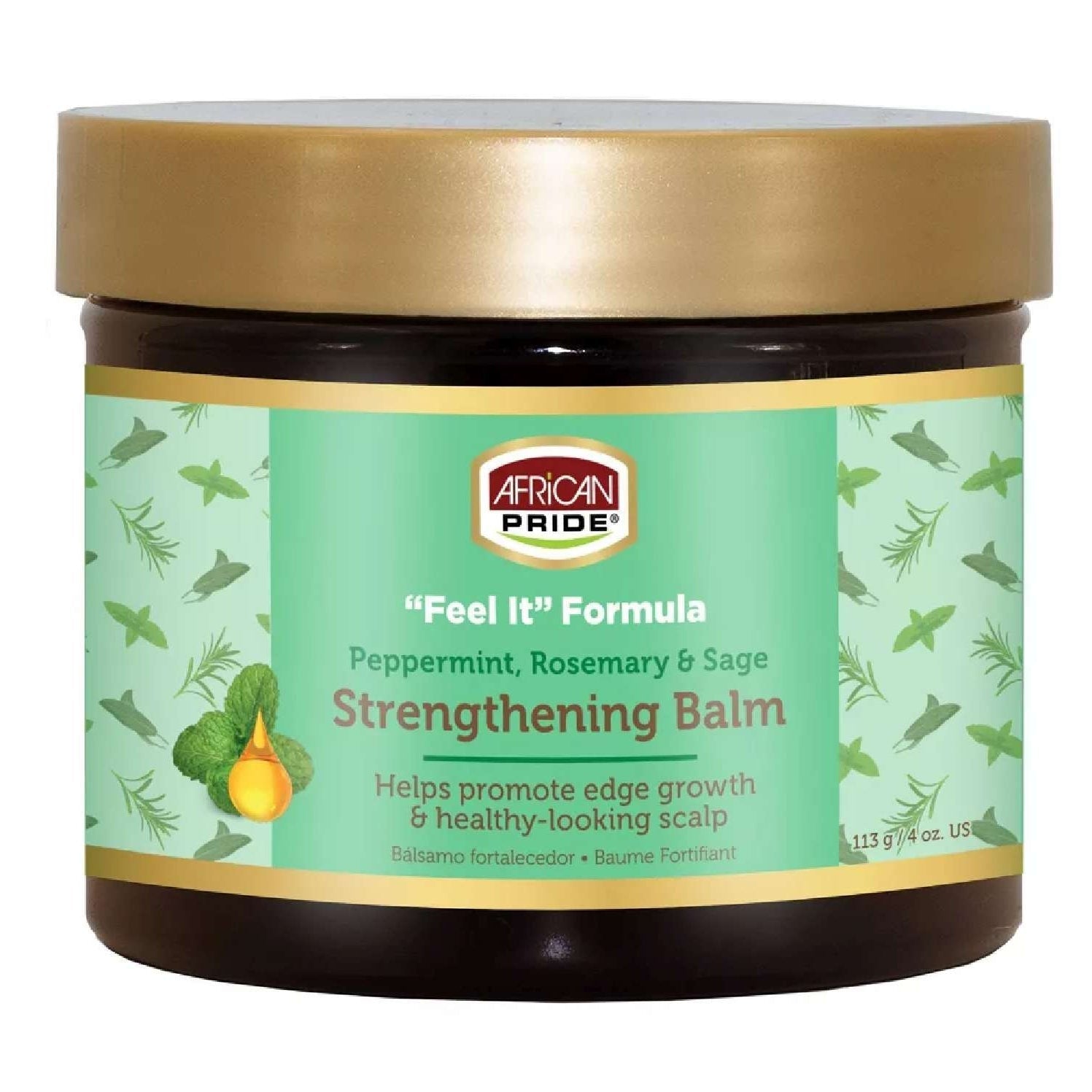 African Pride Feel It Peppermint/Rosemary Balm African Pride Feel It Peppermint/Rosemary Balm