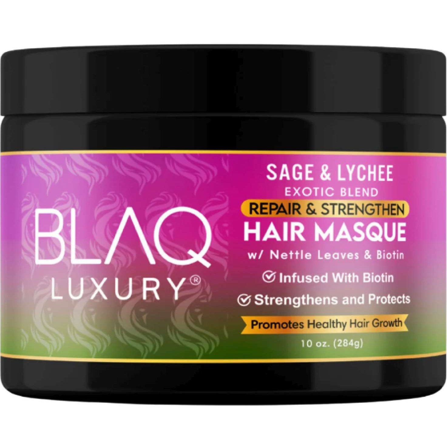 Blaq Luxury Sage And Lyche Hair Masque 10 Oz Blaq Luxury Sage And Lyche Hair Masque 10 Oz