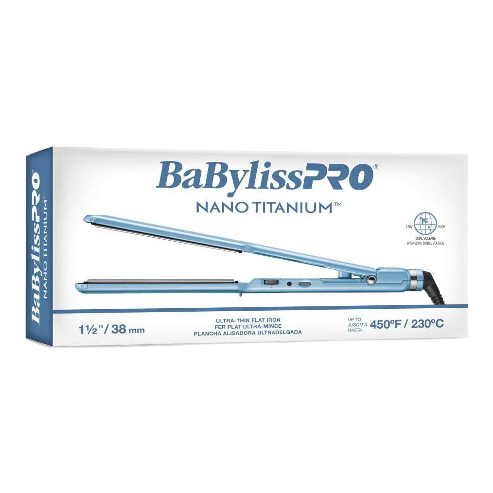 Babylisspro Nano Titanium Ultra-Thin Straightener 1 12 In Babylisspro Nano Titanium Ultra-Thin Straightener 1 12 In
