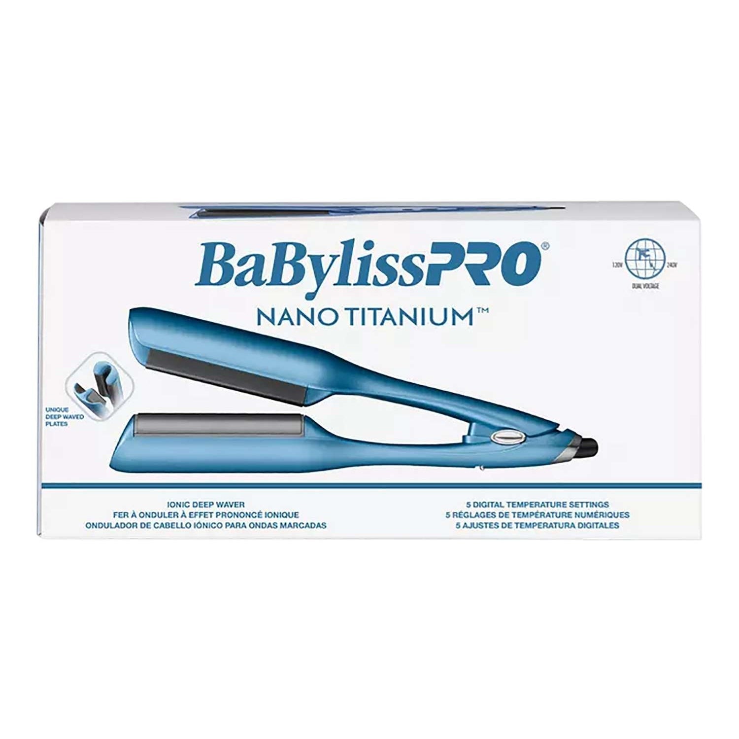 Babylisspro Nano Titanium Compact Ionic Deep Waver Babylisspro Nano Titanium Compact Ionic Deep Waver