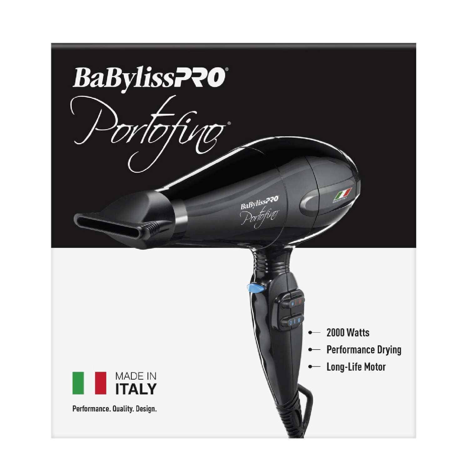 Babylisspro Nano Titanium Portofino Full-Size Dryer 2000W Babylisspro Nano Titanium Portofino Full-Size Dryer 2000W