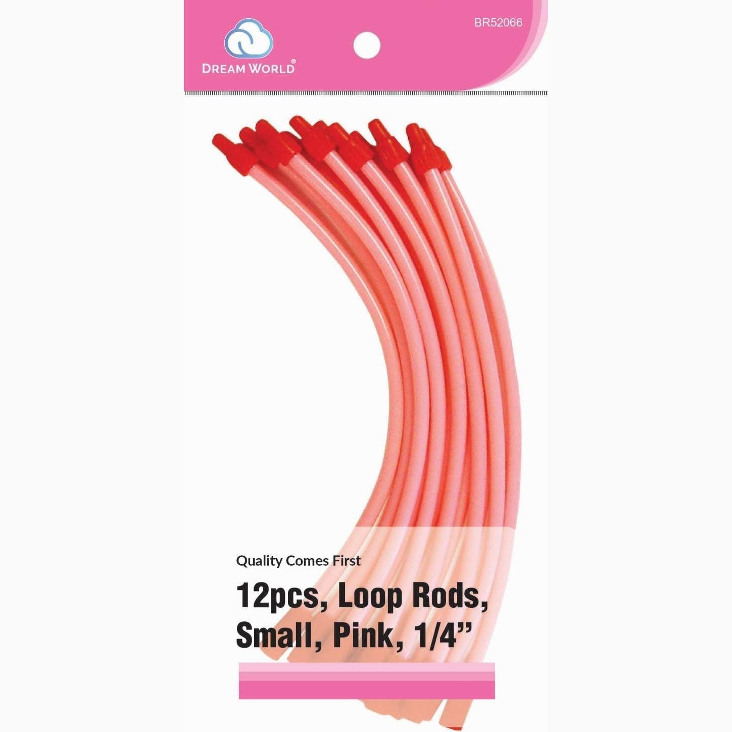 Brittny Loop Rods-Pink 12 Count Small Brittny Loop Rods-Pink 12 Count Small