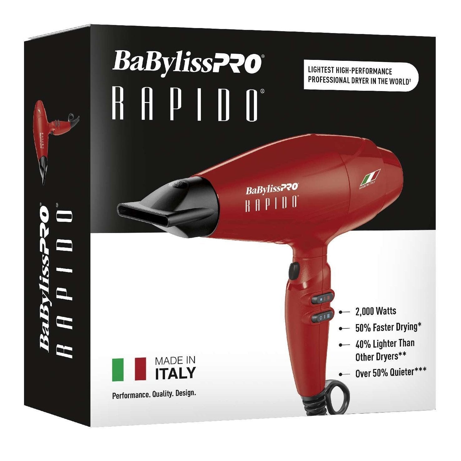 Babylisspro Limited Edition Red Rapido Dryer Babylisspro Limited Edition Red Rapido Dryer