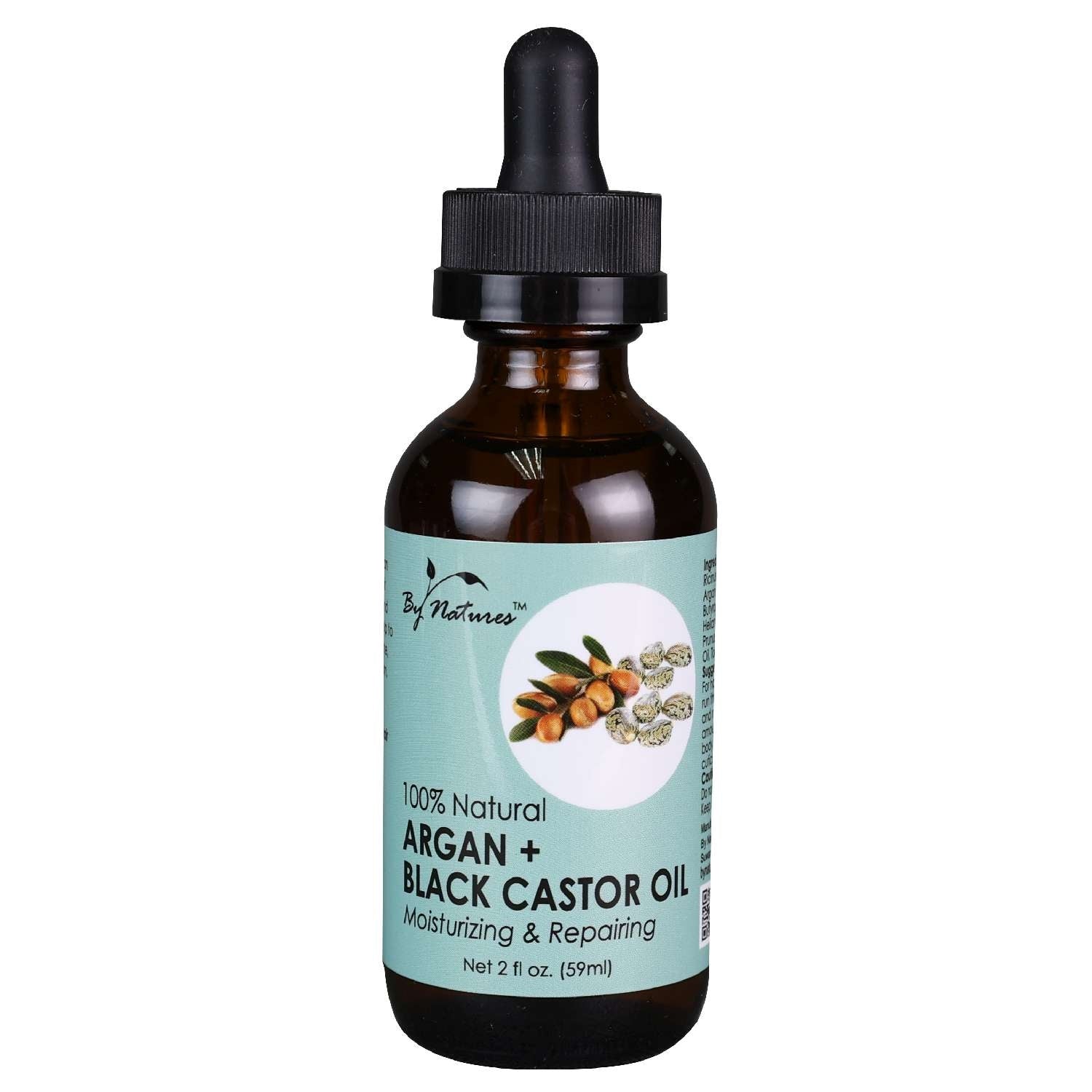 By Nature 100% Natural Argan Black Castor Oil By Nature 100% Natural Argan Black Castor Oil