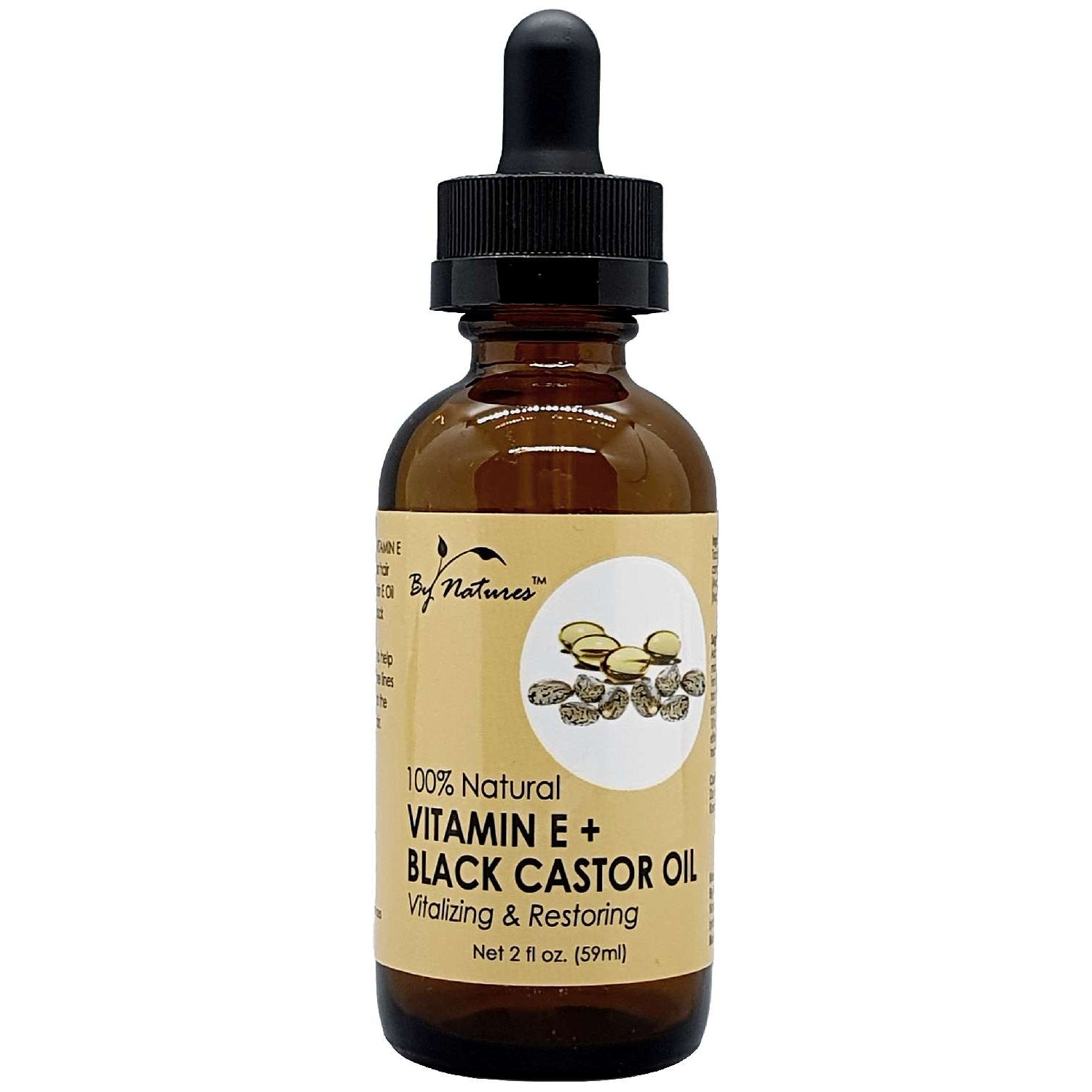 By Nature 100% Natural Vitamin E Black Castor Oil By Nature 100% Natural Vitamin E Black Castor Oil