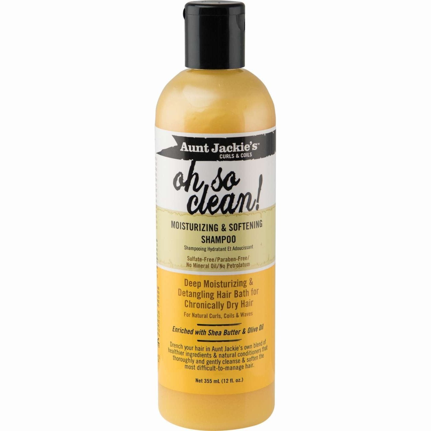Aunt Jackies Oh So Clean Shampoo 12 Oz Aunt Jackies Oh So Clean Shampoo 12 Oz
