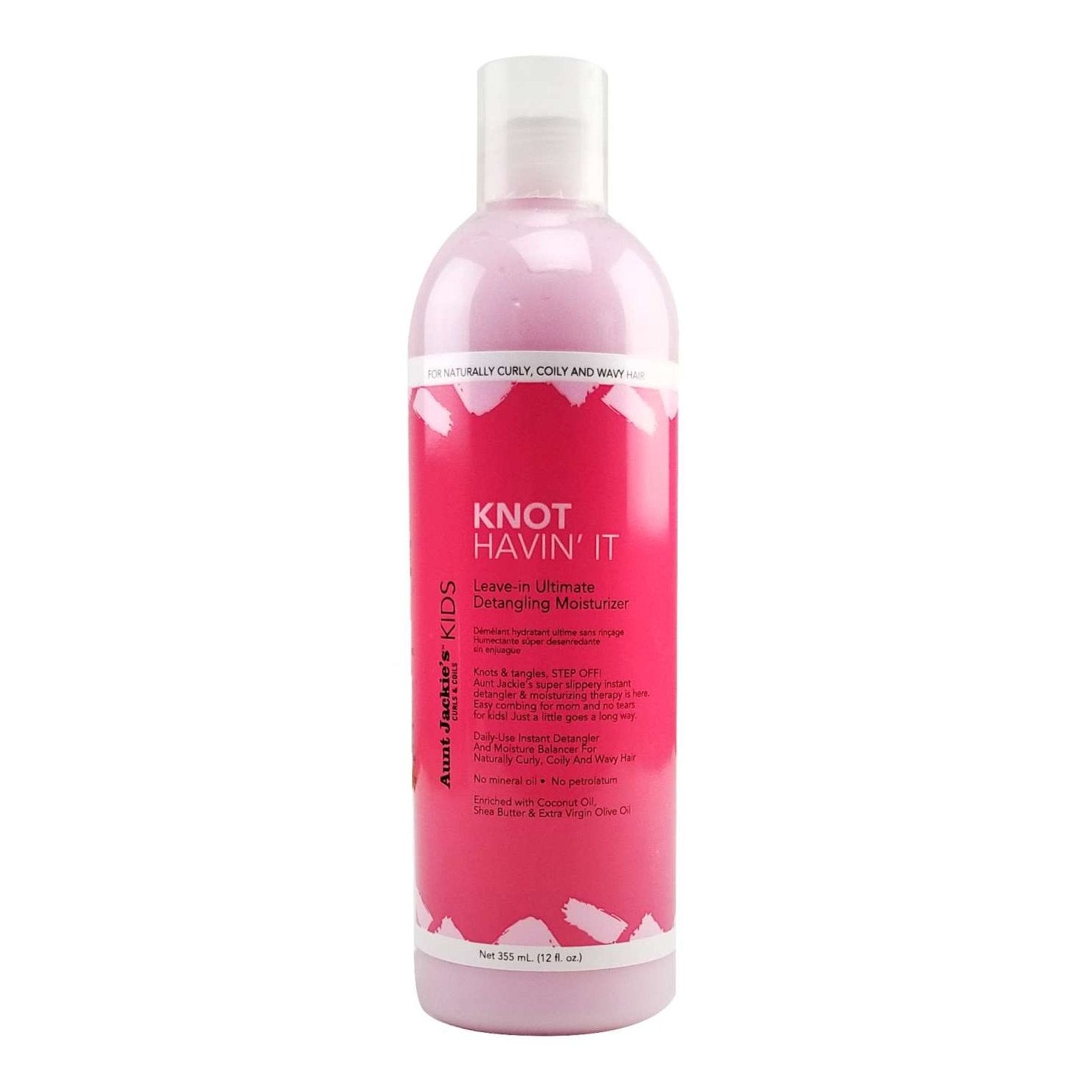 Aunt Jackies Aunt Jackies Kids Knot Havin It Leave-In Detangling Moisturizer 12 Oz Aunt Jackies Aunt Jackies Kids Knot Havin It Leave-In Detangling Moisturizer 12 Oz