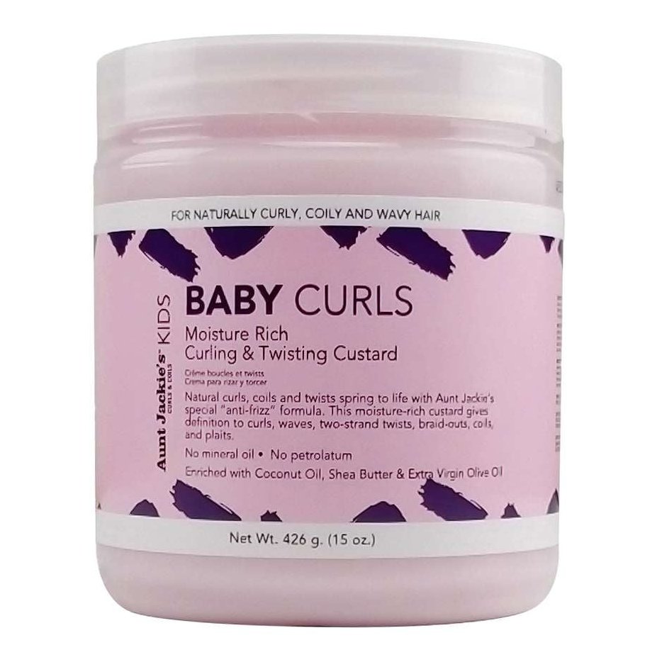 Aunt Jackies Aunt Jackies Kids Baby Curls Curling N Twisting Custard 15 Oz Aunt Jackies Aunt Jackies Kids Baby Curls Curling N Twisting Custard 15 Oz
