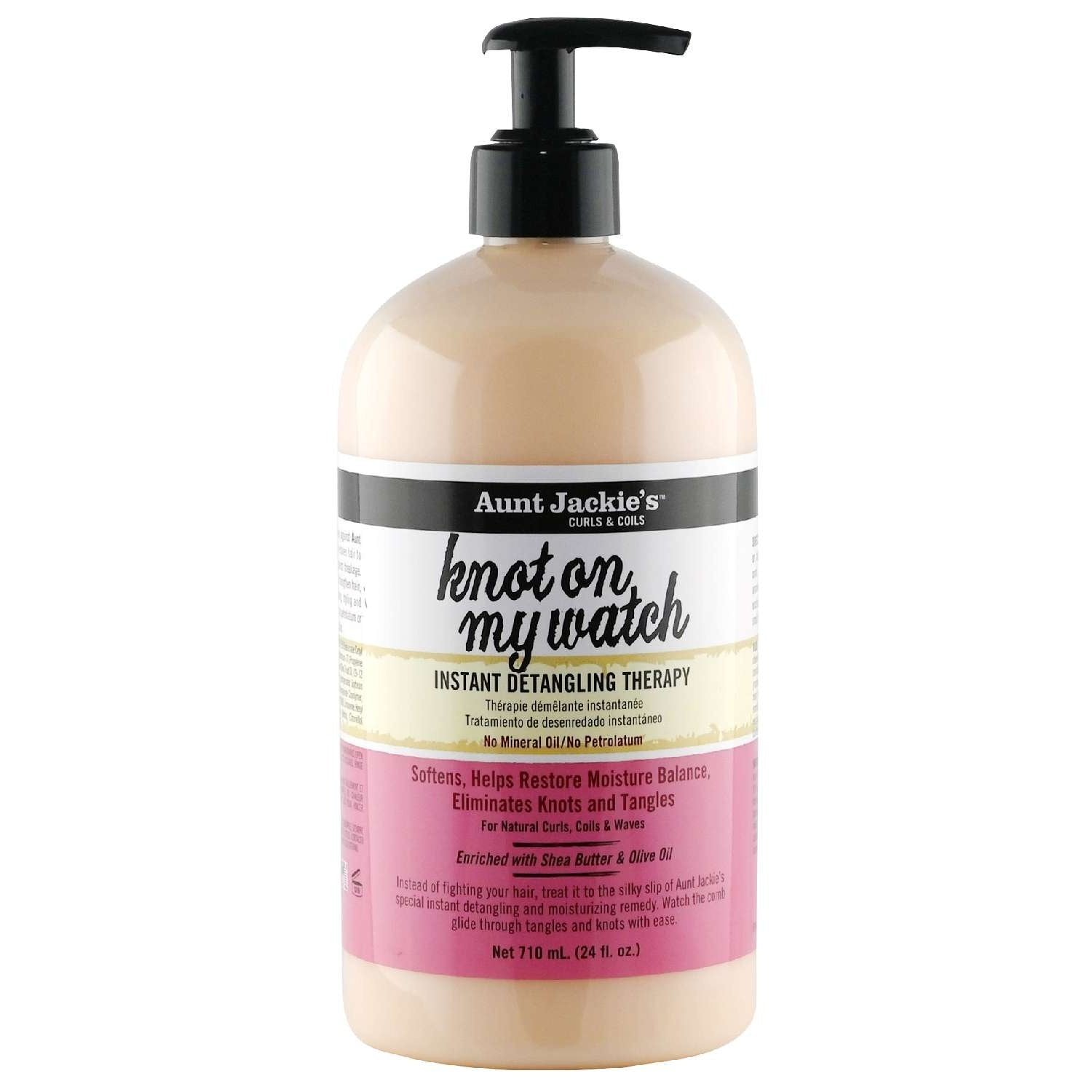 Aunt Jackies Knot On My Watch Detangler 24 Oz Hair Care Detangler For Tangles And Frizz Aunt Jackies Knot On My Watch Detangler 24 Oz Hair Care Detangler For Tangles And Frizz