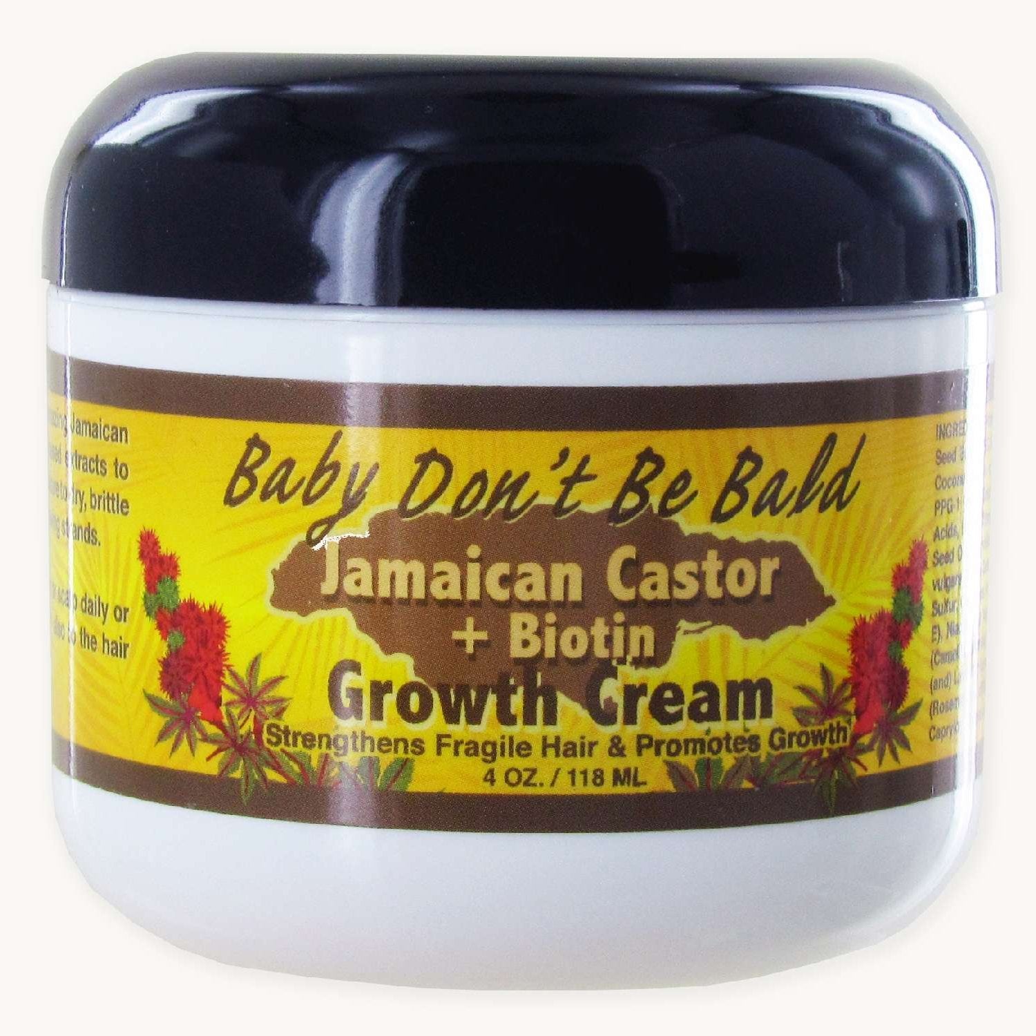 Baby Dont Be Bald Jamaican Black Castor Hair Growth Cream With Biotin Baby Dont Be Bald Jamaican Black Castor Hair Growth Cream With Biotin