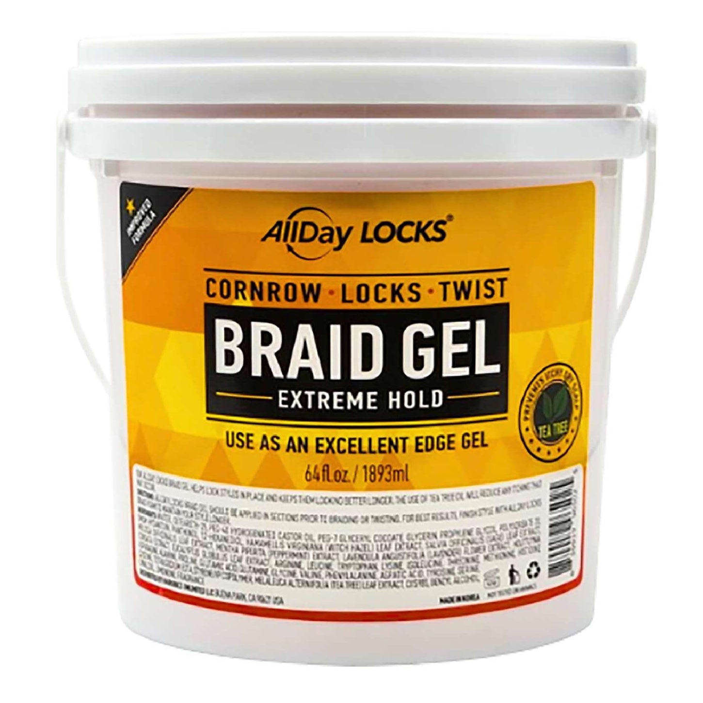 Allday Locks Braid Gel (64 Oz) Allday Locks Braid Gel (64 Oz)