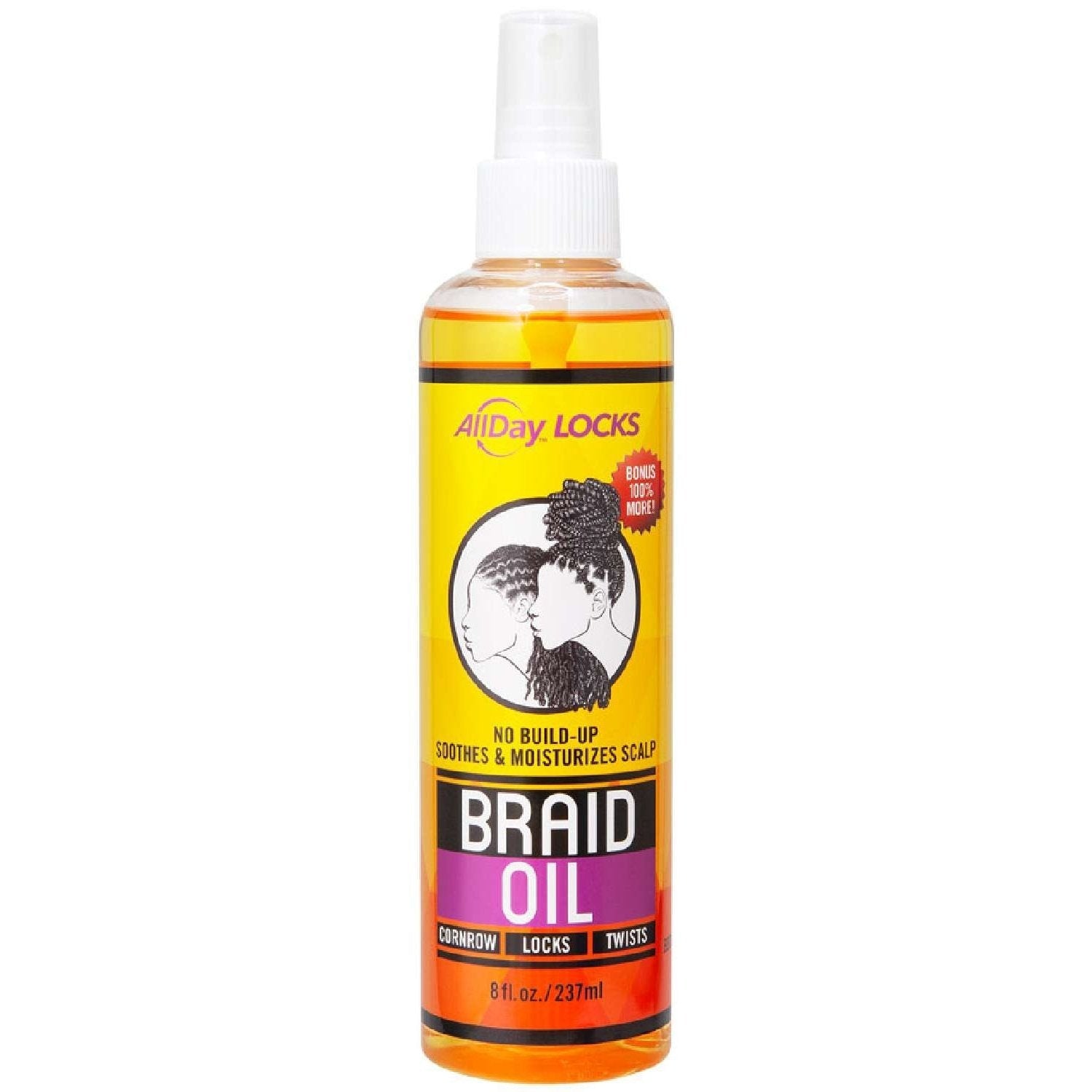 All Day Locks Braid Oil 8 Oz All Day Locks Braid Oil 8 Oz