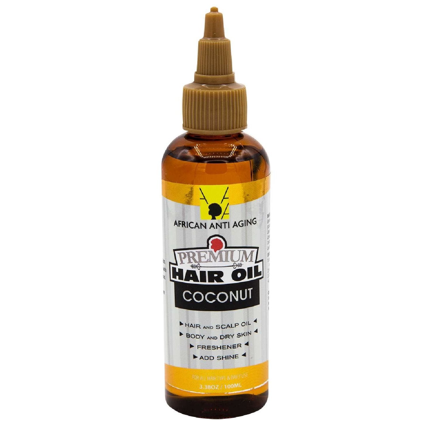 African Anti Aging Premium Hair Oil Coconut 3.38 Oz African Anti Aging Premium Hair Oil Coconut 3.38 Oz