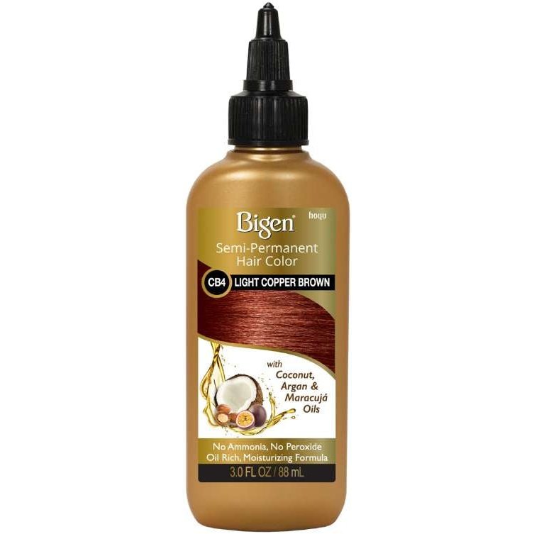 Bigen Semi-Permaneant Hair Color Cb4 Light Copper Brown 3 Oz Bigen Semi-Permaneant Hair Color Cb4 Light Copper Brown 3 Oz