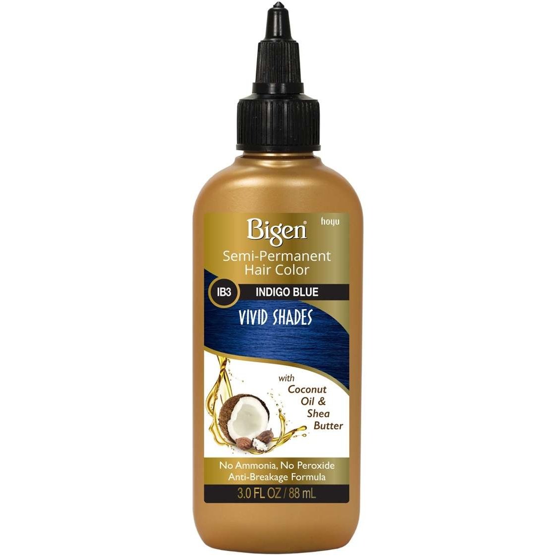 Bigen Semi-Permaneant Vivid Hair Color Indigo Blue 3 Oz Bigen Semi-Permaneant Vivid Hair Color Indigo Blue 3 Oz