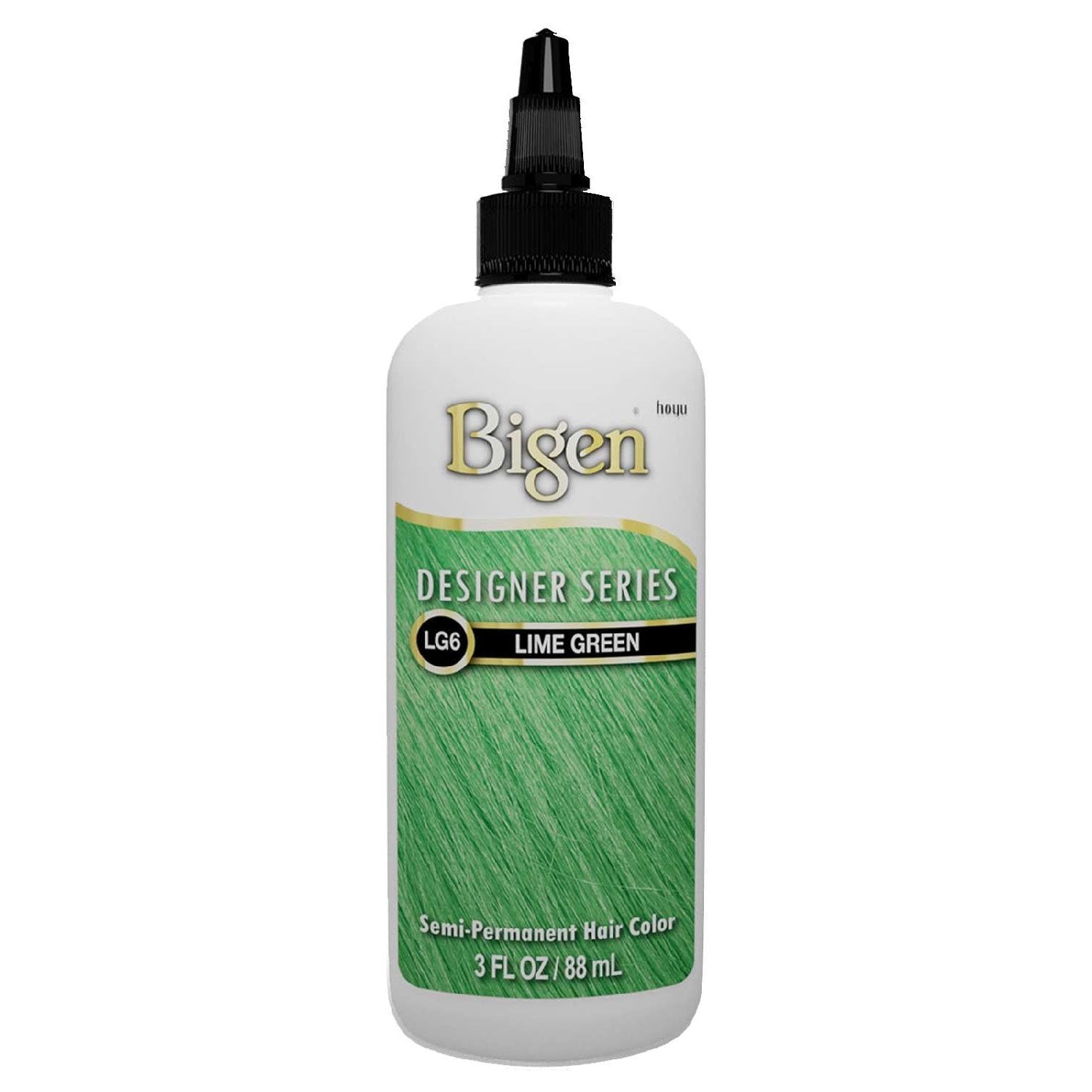 Bigen Designer Series Semi-Permaneant Hair Color Lg6 Lime Green 3 Oz Bigen Designer Series Semi-Permaneant Hair Color Lg6 Lime Green 3 Oz