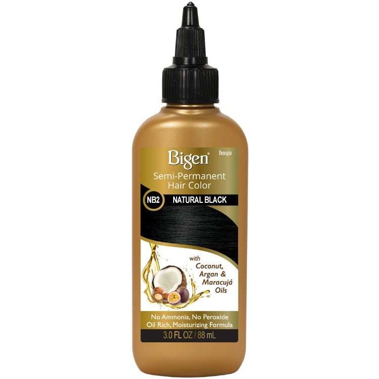Bigen Semi-Permaneant Hair Color Nb2 Natural Black 3 Oz Bigen Semi-Permaneant Hair Color Nb2 Natural Black 3 Oz