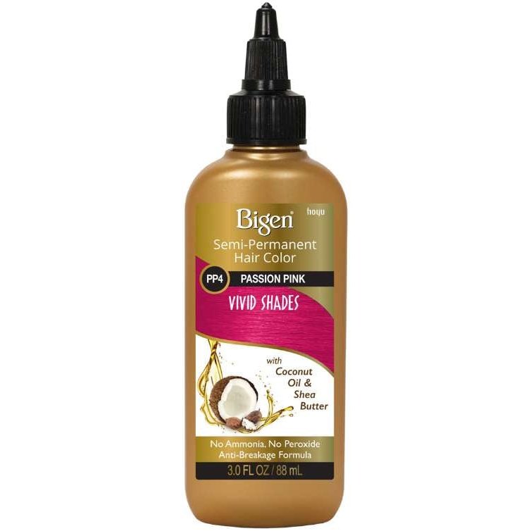 Bigen Semi-Permaneant Vivid Hair Color Pp4 Passion Pink 3 Oz Bigen Semi-Permaneant Vivid Hair Color Pp4 Passion Pink 3 Oz