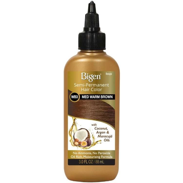 Bigen Semi-Permaneant Hair Color Wb3 Medium Warm Brown 3 Oz Bigen Semi-Permaneant Hair Color Wb3 Medium Warm Brown 3 Oz