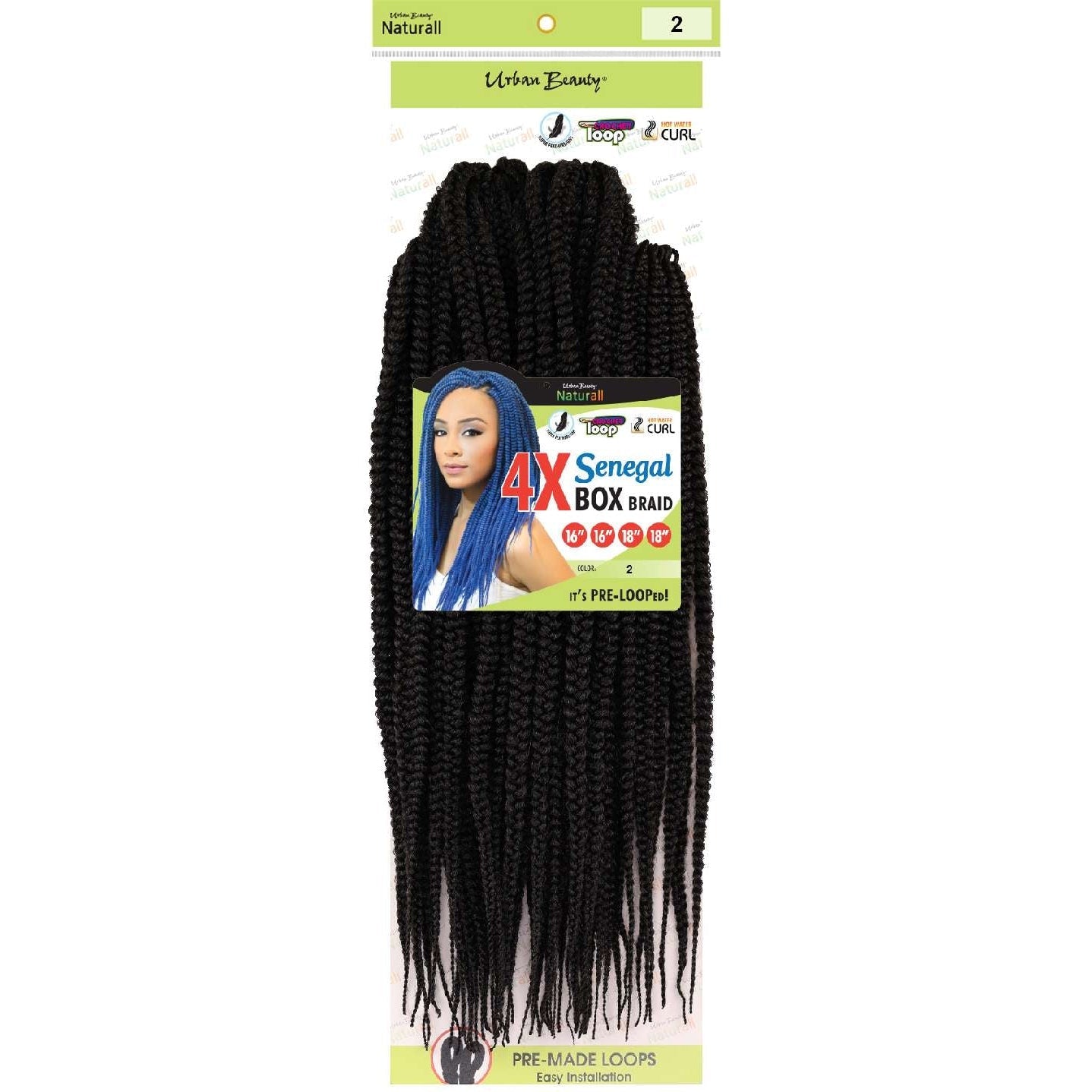 4X Senegal Box Braid Multi Pack-2 4X Senegal Box Braid Multi Pack-2