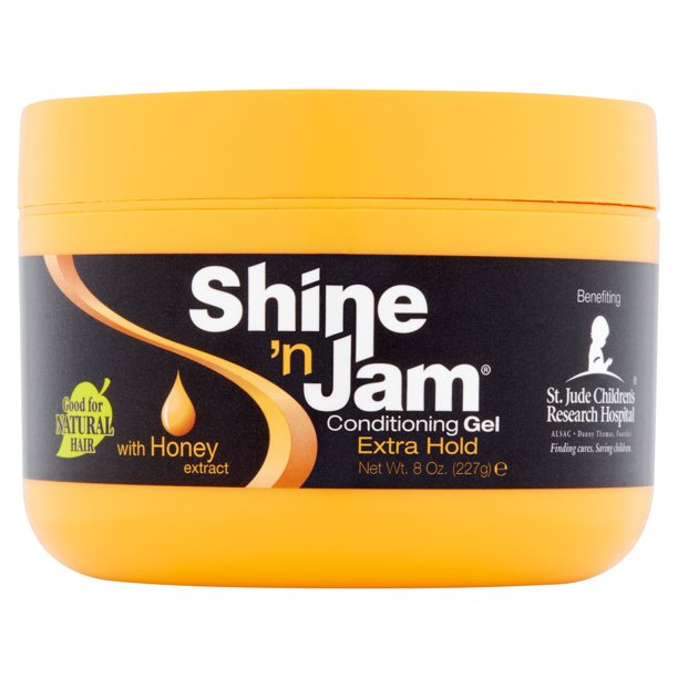 Ampro Shine N Jam Extra Hold Hair Gel Alcohol Free With Honey Extract For Soft Waves Braids Locks Twists 8 Oz Ampro Shine N Jam Extra Hold Hair Gel Alcohol Free With Honey Extract For Soft Waves Braids Locks Twists 8 Oz