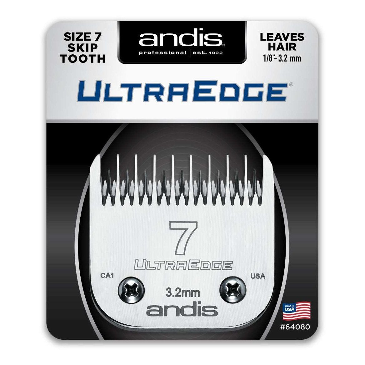 Andis Ultraedge Blade Size 7 Skip Tooth Andis Ultraedge Blade Size 7 Skip Tooth
