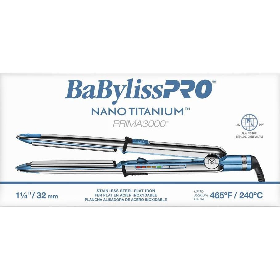 Babylisspro Nano Titanium Prima3000 Ionic Straightener Babylisspro Nano Titanium Prima3000 Ionic Straightener