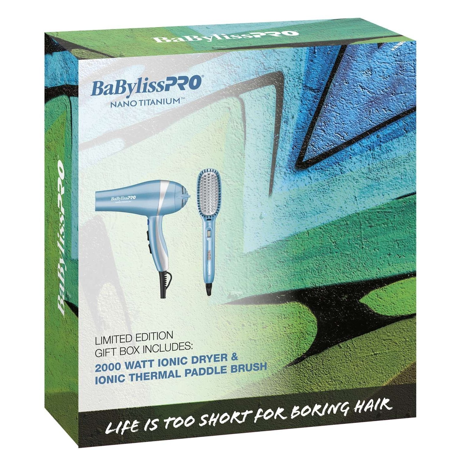 Babyliss Nt Limiterd Edition Gift Box 2000W Ionic Dryer Ionic Thermal Paddle Brush Babyliss Nt Limiterd Edition Gift Box 2000W Ionic Dryer Ionic Thermal Paddle Brush