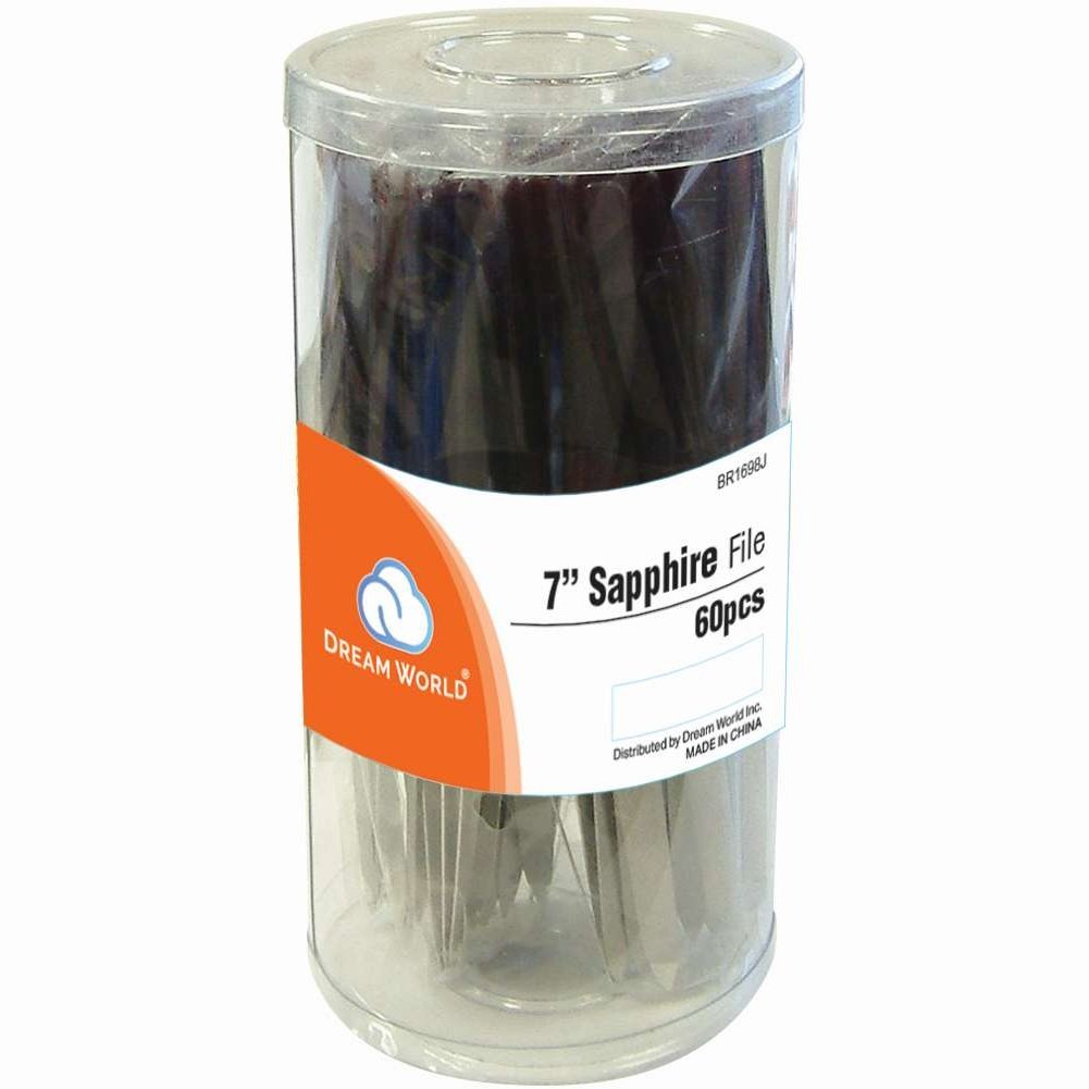 Brittny Sapphire Nail File 7 60-Piece Jar Brittny Sapphire Nail File 7 60-Piece Jar