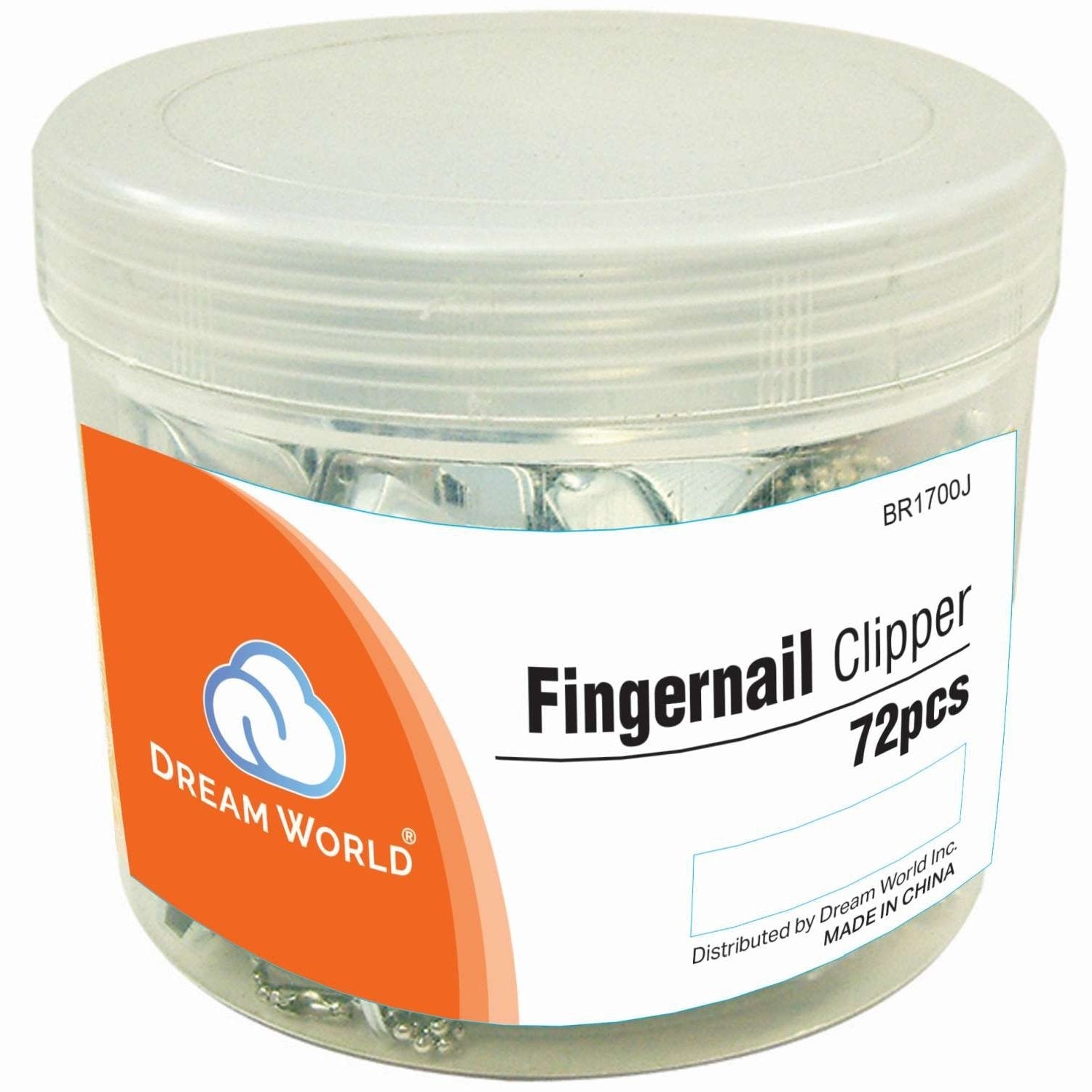 Brittny Fingernail Clipper 72-Piece Jar Brittny Fingernail Clipper 72-Piece Jar