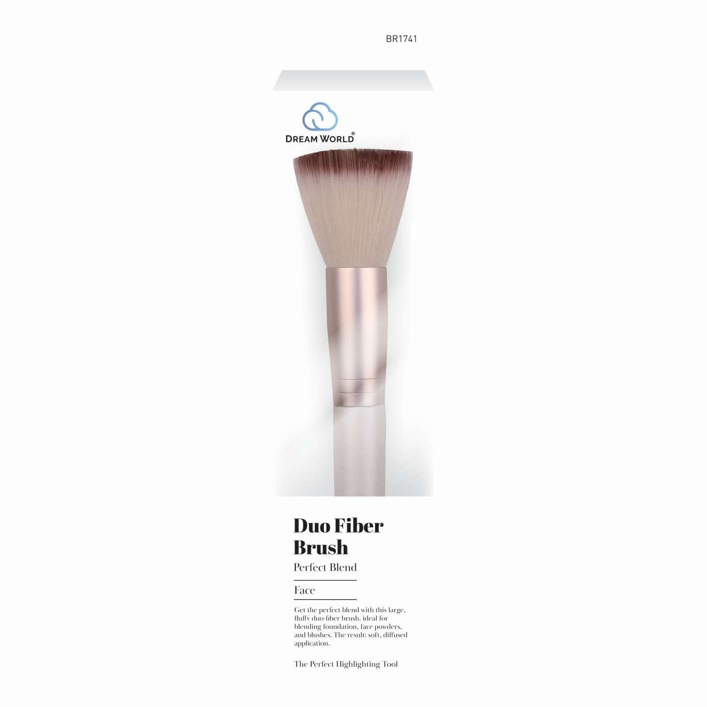 Brittny Cosmetic Brush Duo Fiber Brittny Cosmetic Brush Duo Fiber
