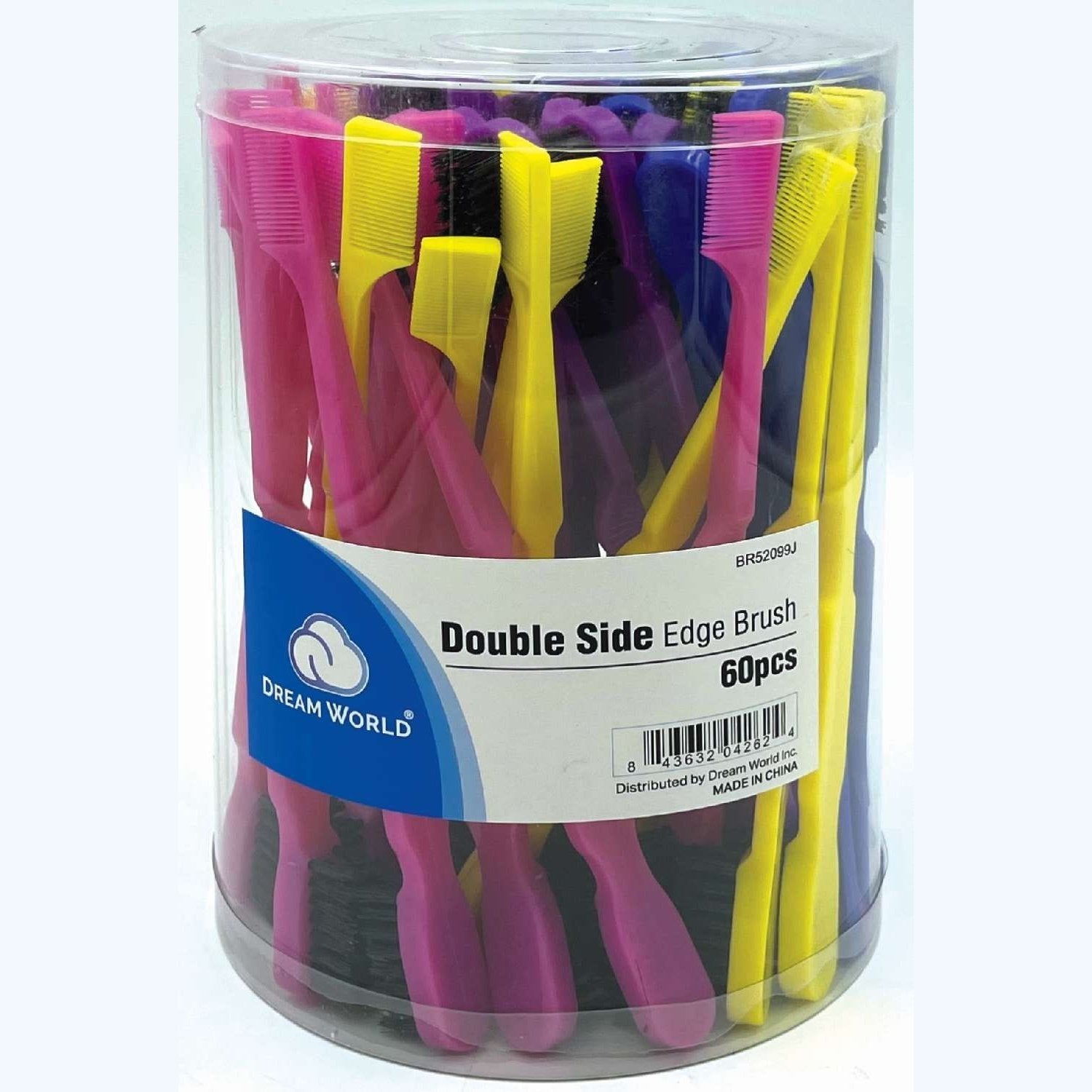 Br Edge Brush Double Sided 48Jar Br Edge Brush Double Sided 48Jar