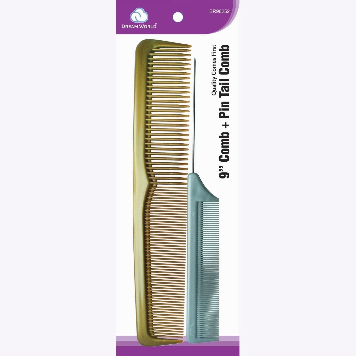 Brittny Combo 9 Pin Tail Comb Brittny Combo 9 Pin Tail Comb