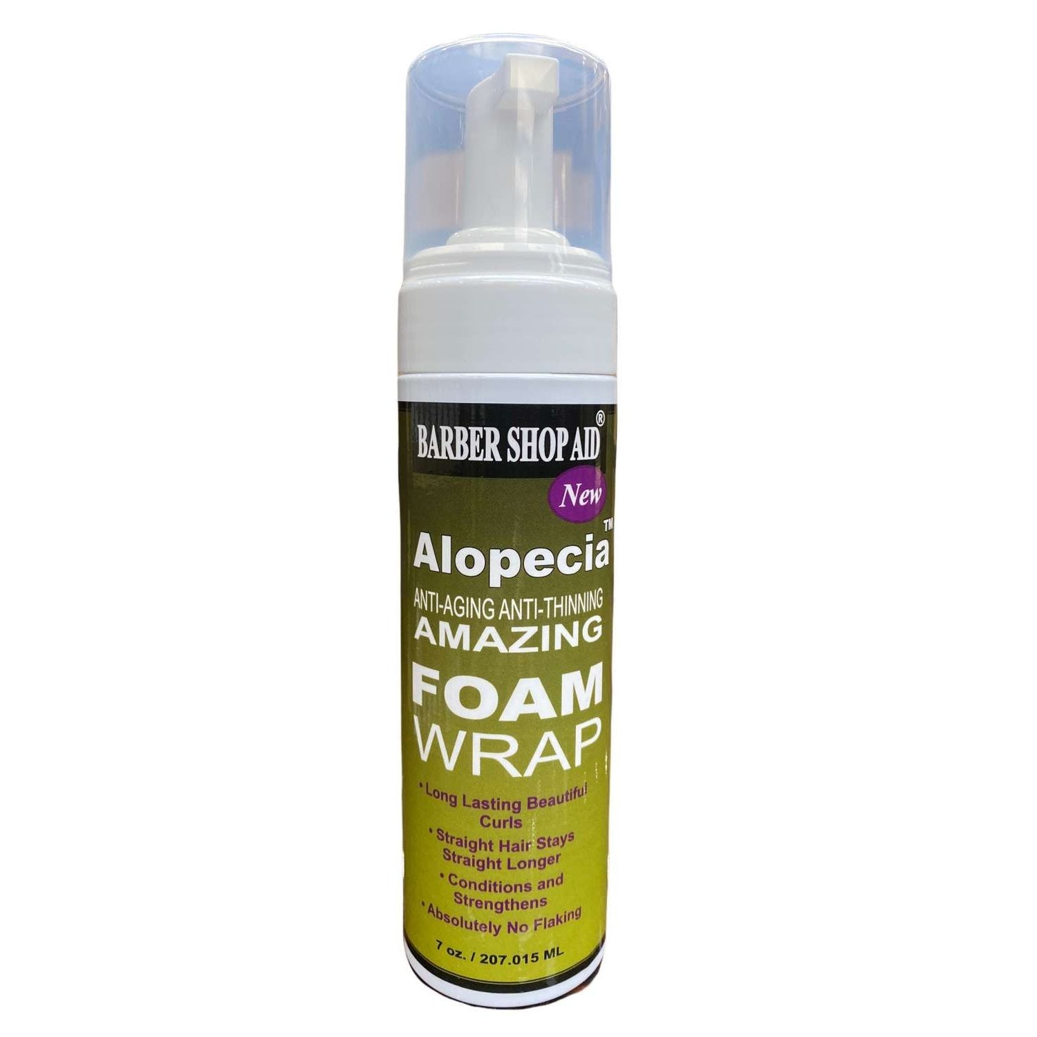 Barber Shop Aid Alopecia Foam Wrap 7Oz Barber Shop Aid Alopecia Foam Wrap 7Oz