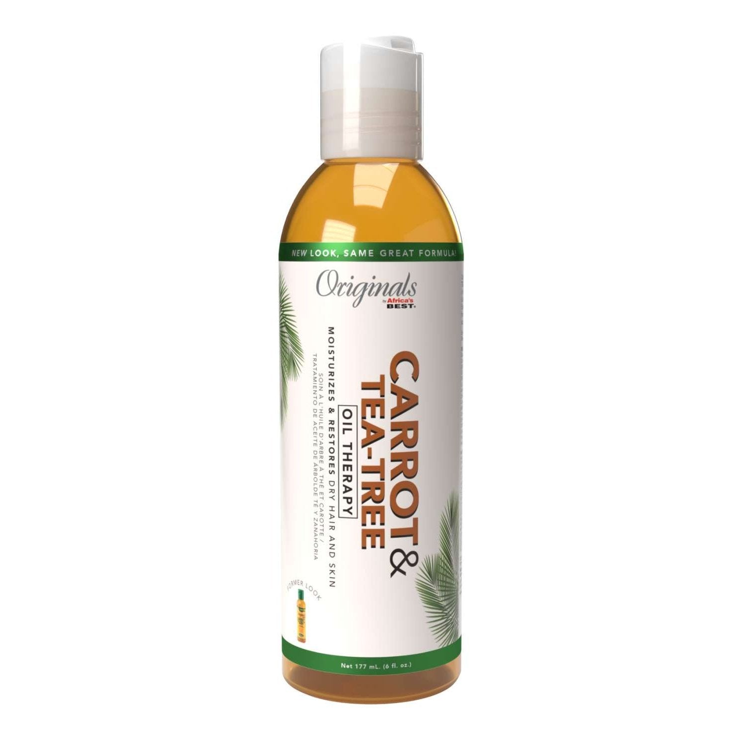 Africas Best Originals Carrot Tea-Tree Oil Therapy Africas Best Originals Carrot Tea-Tree Oil Therapy