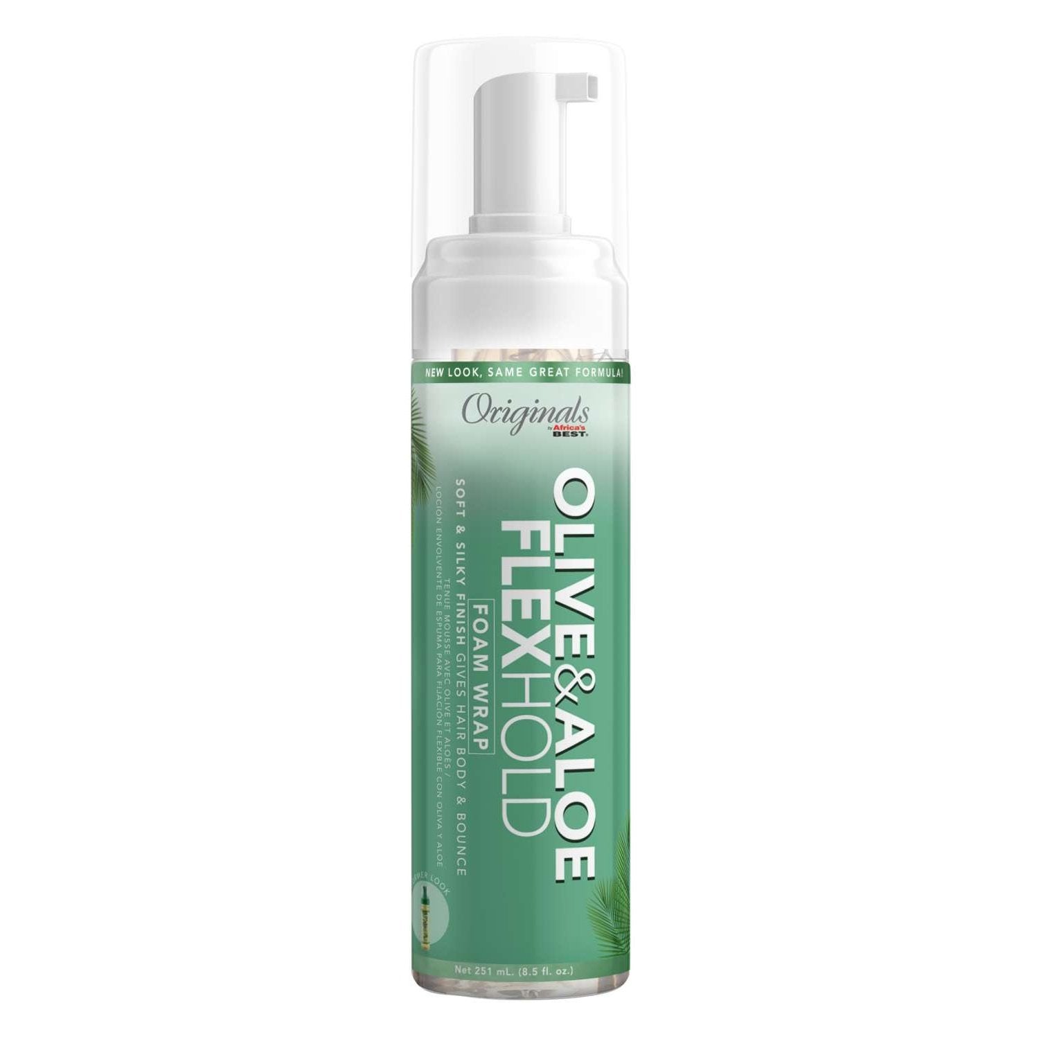 Africas Best Originals Olive Aloe Flexhold Foam Wrap Africas Best Originals Olive Aloe Flexhold Foam Wrap