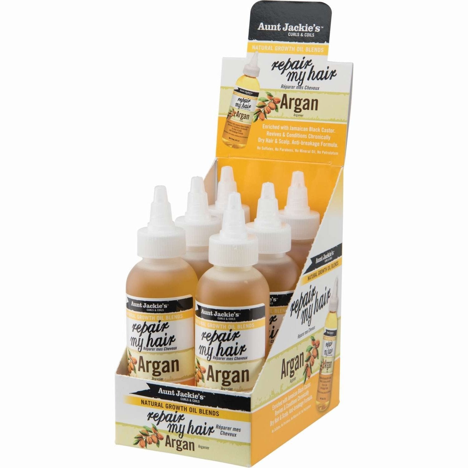 Aunt Jackies Growth Oil Repair My Hair Argan Aunt Jackies Growth Oil Repair My Hair Argan